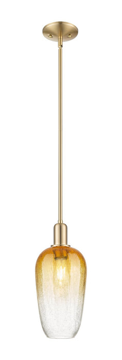 Innovations 716-1S-CB-G484-7AM One Light Pendant, Champagne Bronze