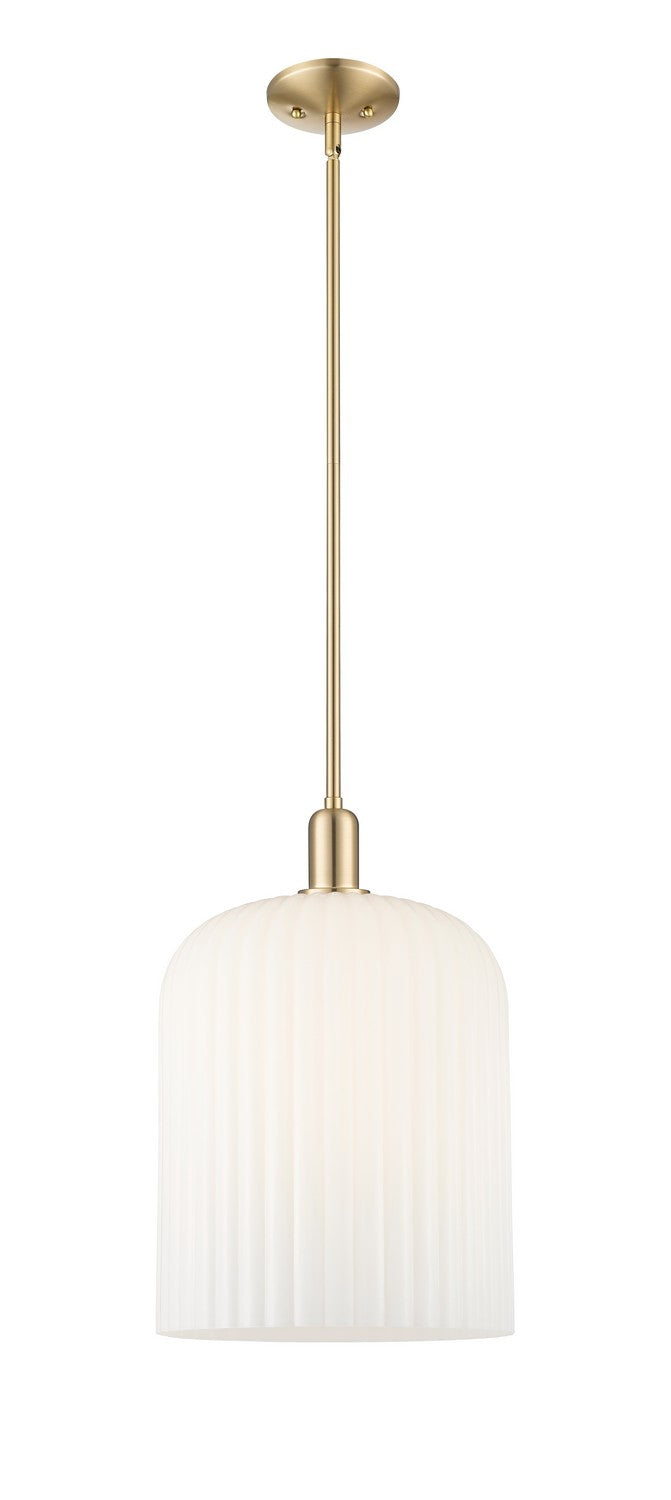 Innovations 716-1S-CB-G559-12GWH One Light Pendant, Champagne Bronze