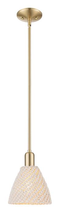 Innovations 716-1S-CB-NBD-75-NAT One Light Pendant, Brushed Champagne Bronze