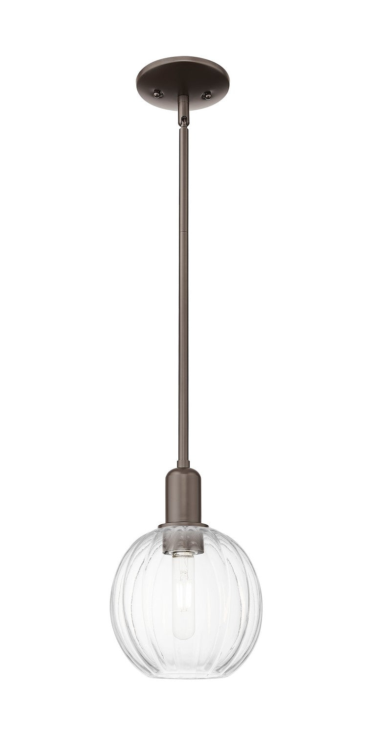Innovations 716-1S-OB-G458-7CL One Light Pendant, Oil Rubbed Bronze