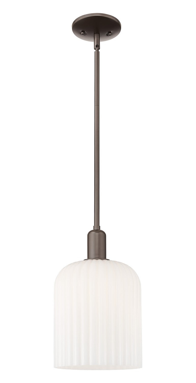 Innovations 716-1S-OB-G559-8GWH One Light Pendant, Oil Rubbed Bronze