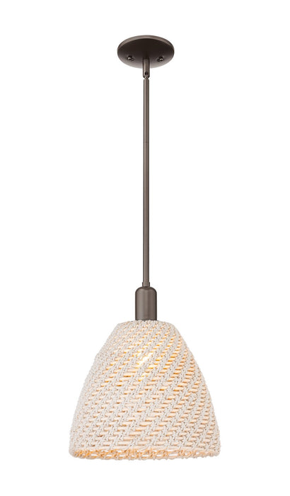 Innovations 716-1S-OB-NBD-12-NAT One Light Pendant, Oil Rubbed Bronze