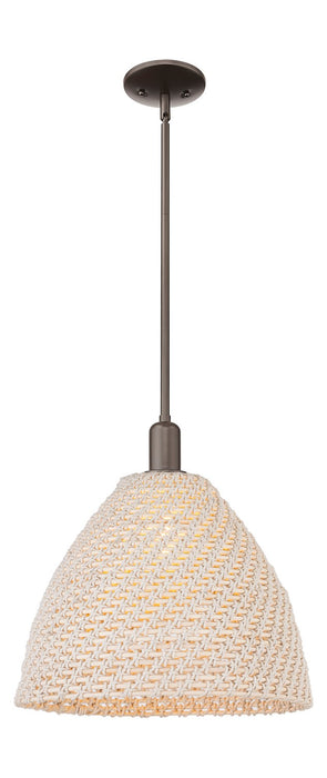 Innovations 716-1S-OB-NBD-16-NAT One Light Pendant, Oil Rubbed Bronze