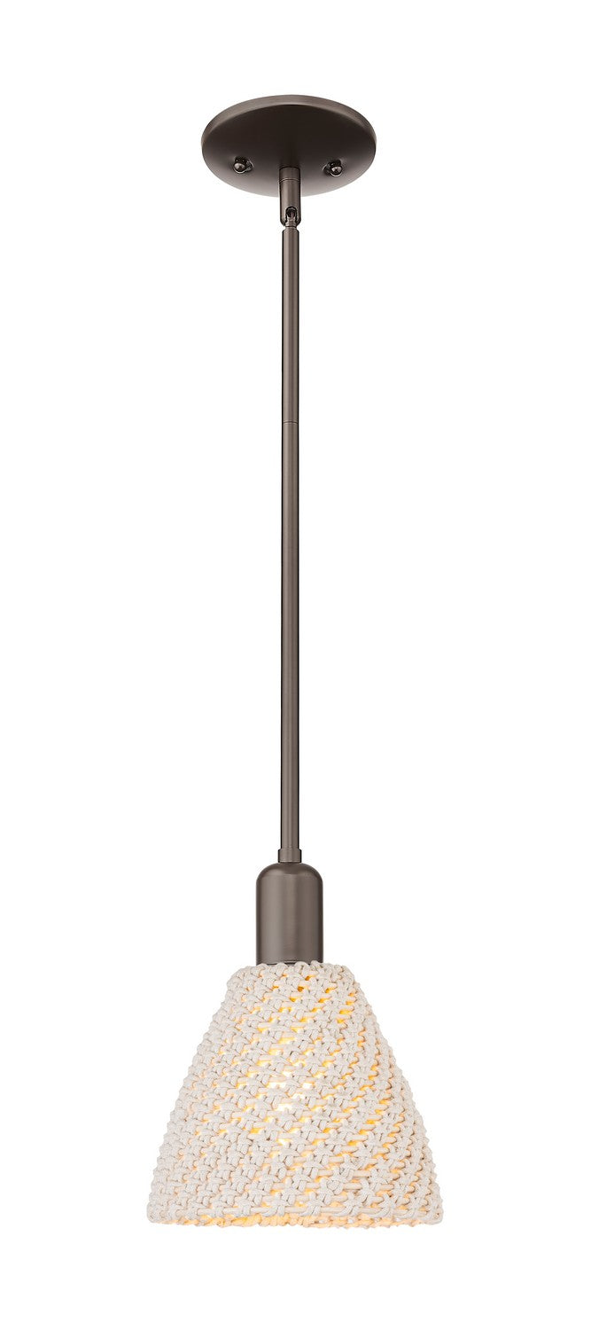 Innovations 716-1S-OB-NBD-75-NAT One Light Pendant, Oil Rubbed Bronze