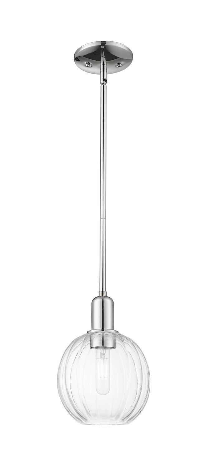 Innovations 716-1S-PC-G458-7CL One Light Pendant, Polished Chrome