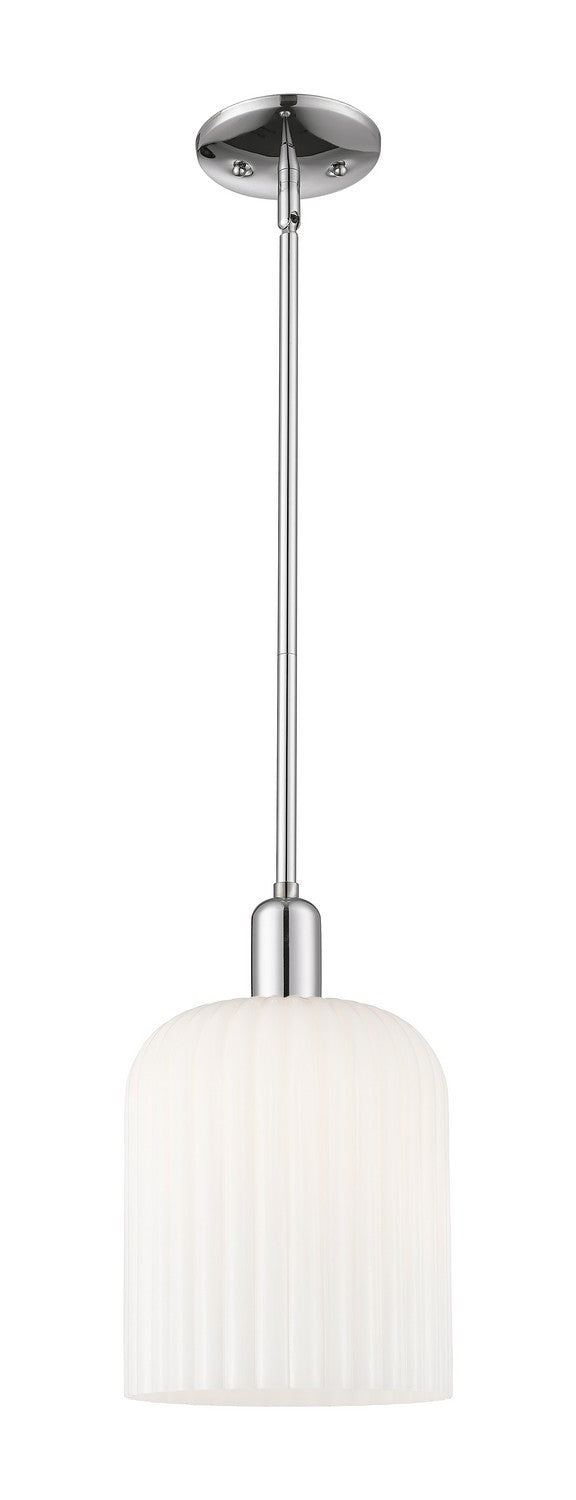 Innovations 716-1S-PC-G559-8GWH One Light Pendant, Polished Chrome