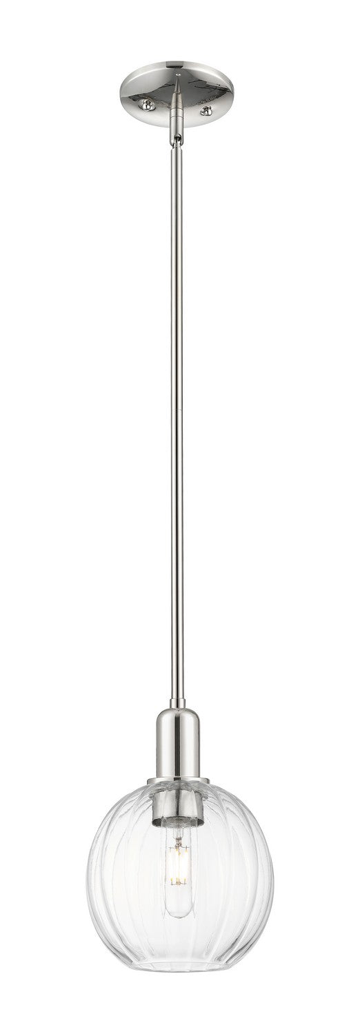 Innovations 716-1S-PN-G458-7CL One Light Pendant, Polished Nickel