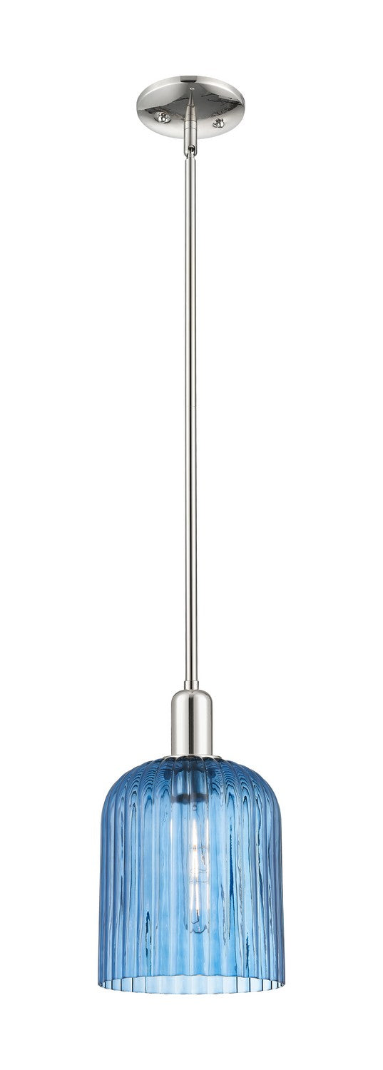 Innovations 716-1S-PN-G559-8BL One Light Pendant, Polished Nickel