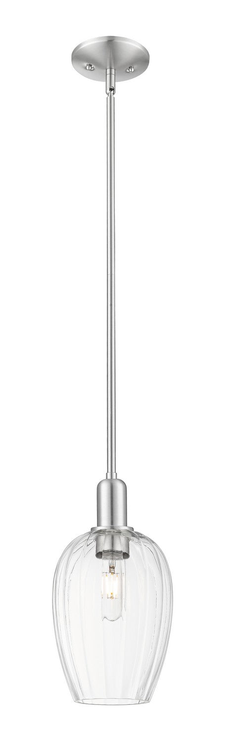 Innovations 716-1S-SN-G457-6CL One Light Pendant, Brushed Satin Nickel