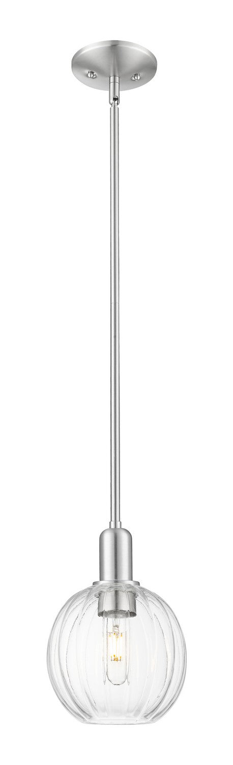 Innovations 716-1S-SN-G458-7CL One Light Pendant, Brushed Satin Nickel