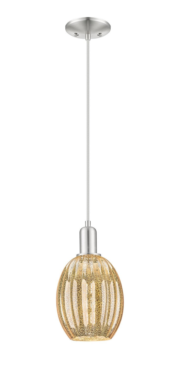 Innovations 716-1S-SN-G459-6ME One Light Pendant, Brushed Satin Nickel