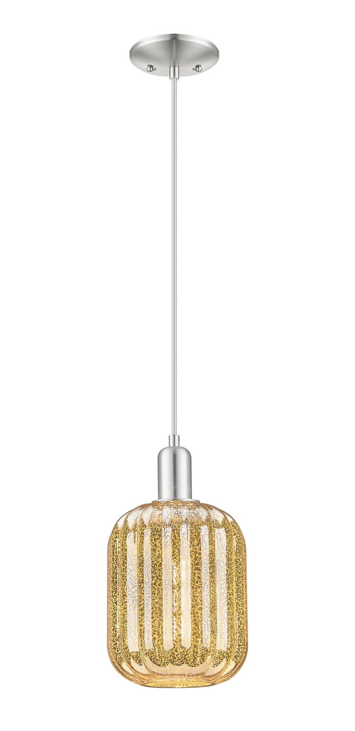 Innovations 716-1S-SN-G460-7ME One Light Pendant, Brushed Satin Nickel