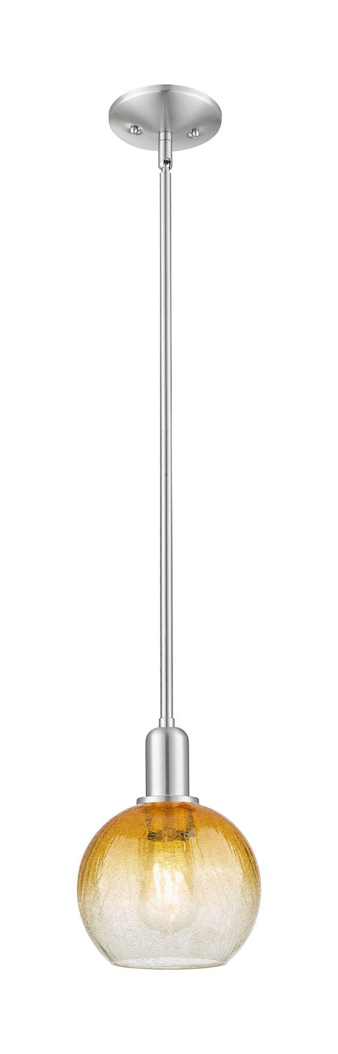 Innovations 716-1S-SN-G483-8AM One Light Pendant, Brushed Satin Nickel