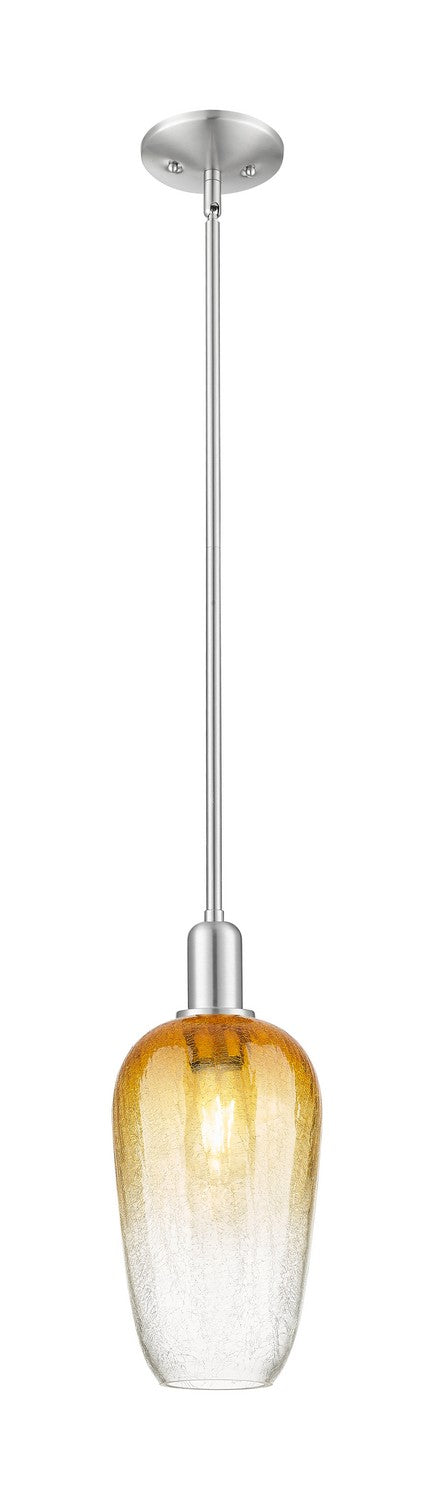 Innovations 716-1S-SN-G484-7AM One Light Pendant, Brushed Satin Nickel