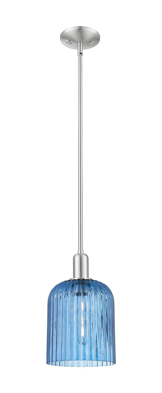 Innovations 716-1S-SN-G559-8BL One Light Pendant, Brushed Satin Nickel