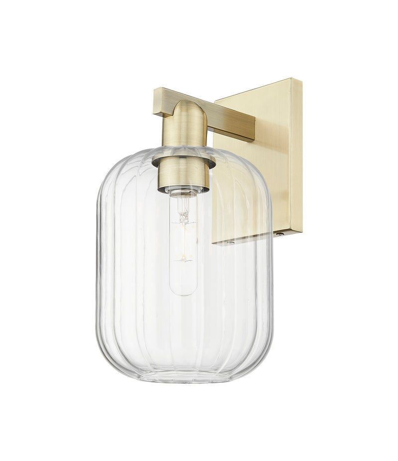 Innovations 716-1W-AB-G460-7CL One Light Wall Sconce, Antique Brass