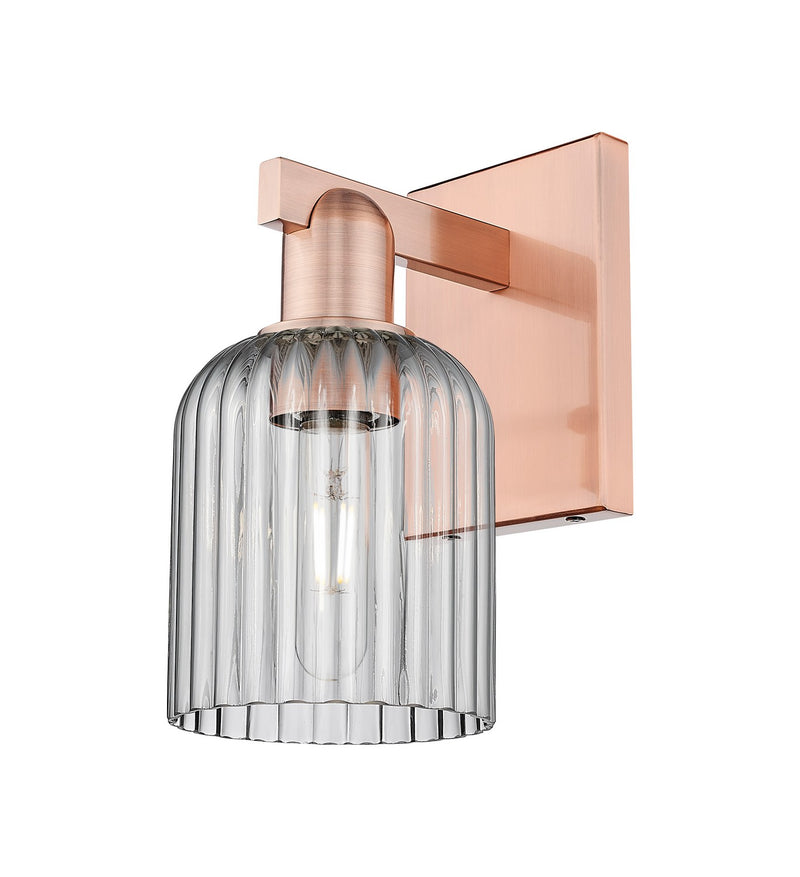 Innovations 716-1W-AC-G559-5SM One Light Wall Sconce, Antique Copper