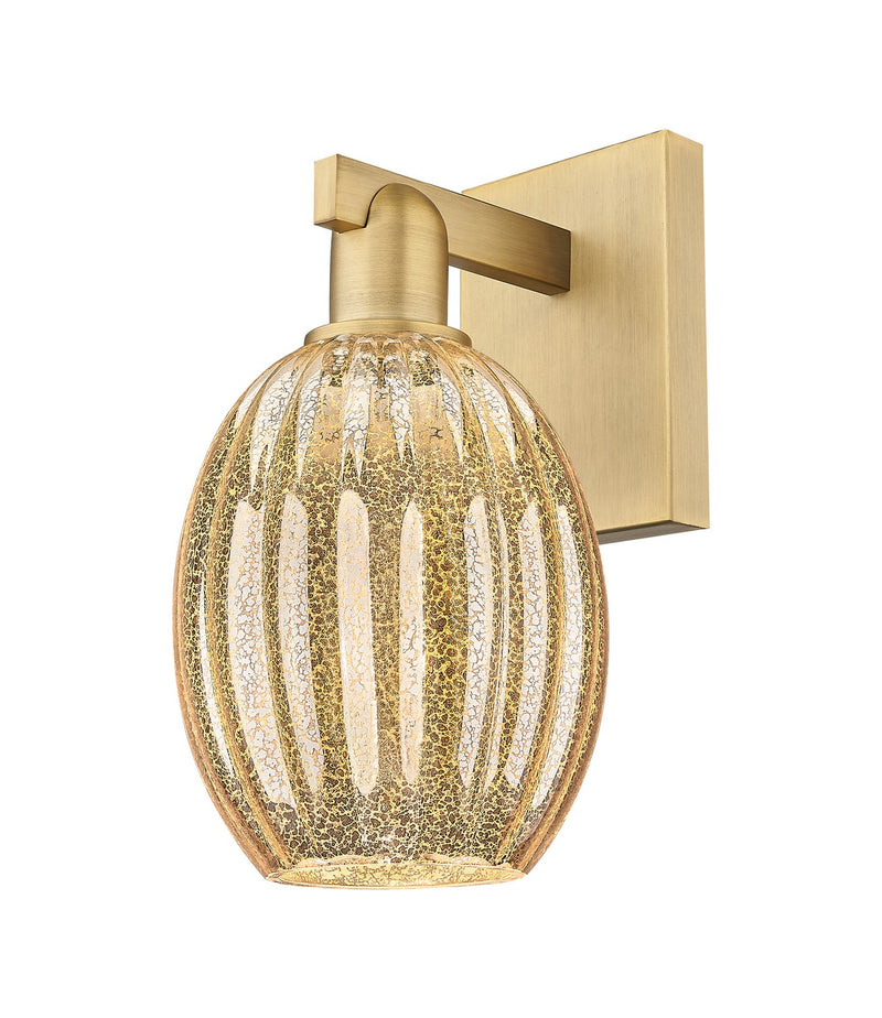 Innovations 716-1W-BB-G459-6ME One Light Wall Sconce, Brushed Brass