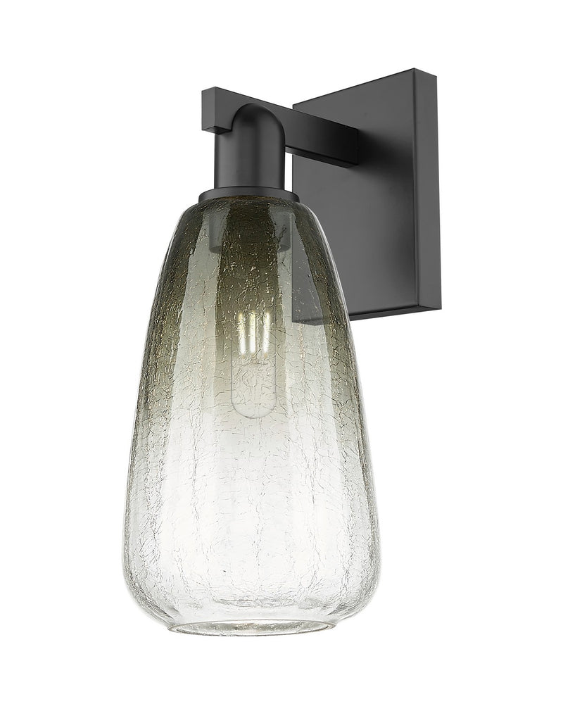 Innovations 716-1W-BK-G480-6SL One Light Wall Sconce, Matte Black