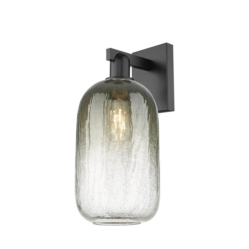 Innovations 716-1W-BK-G482-7SL One Light Wall Sconce, Matte Black