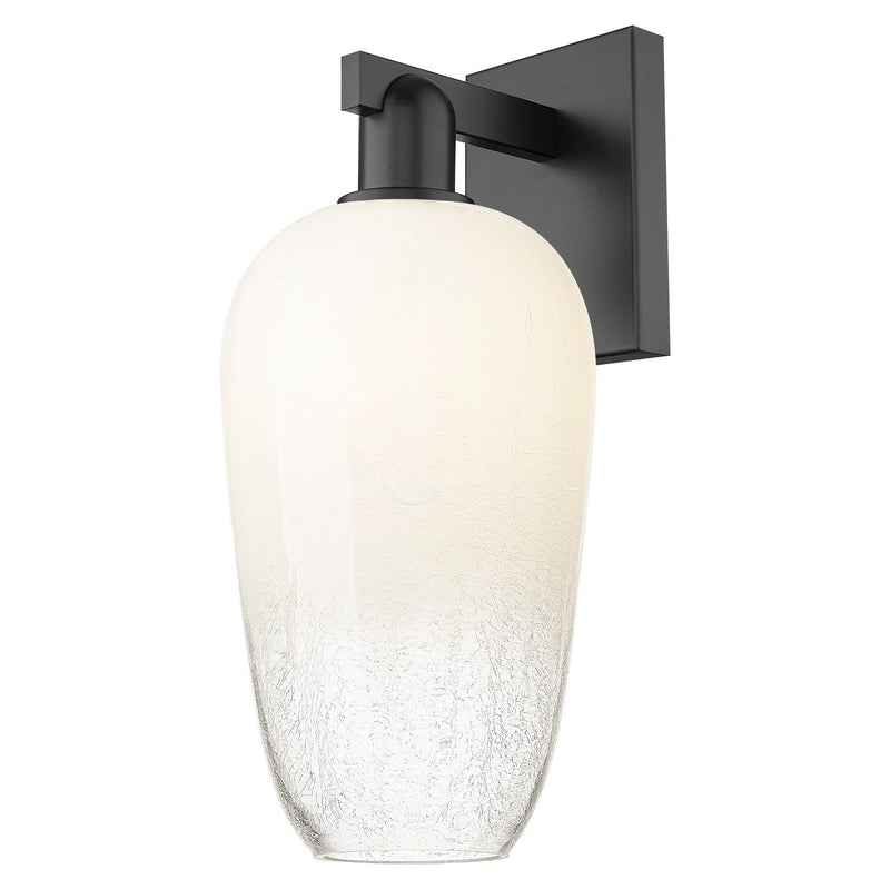 Innovations 716-1W-BK-G484-7OP One Light Wall Sconce, Matte Black