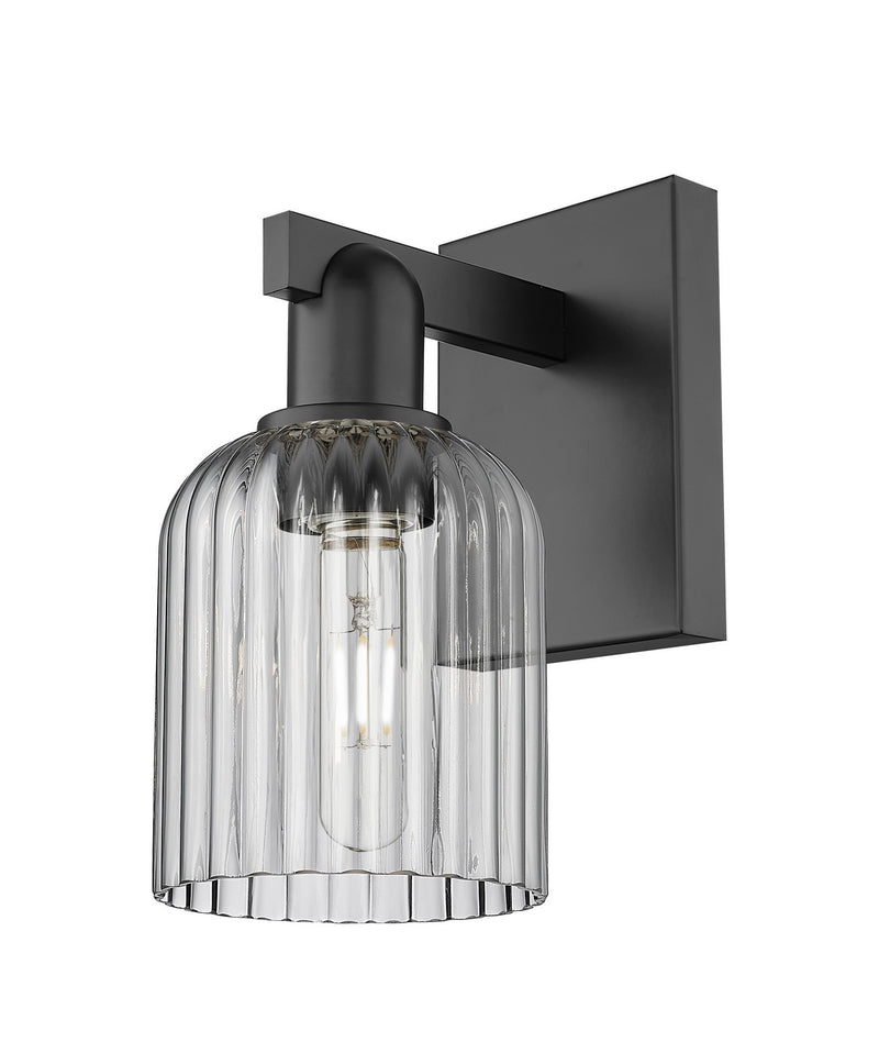 Innovations 716-1W-BK-G559-5SM One Light Wall Sconce, Matte Black