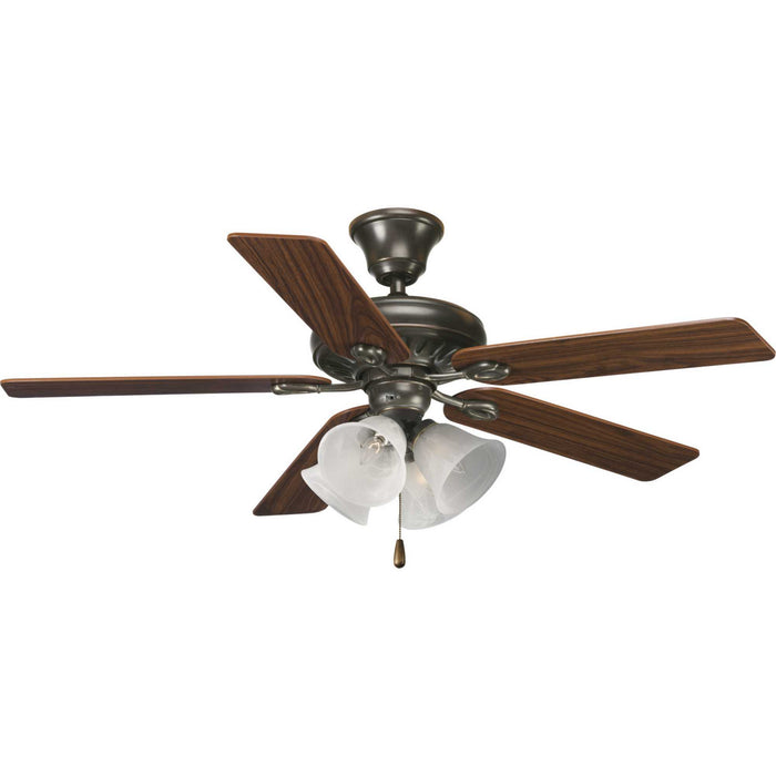 Progress Lighting P2521-20 52" Ceiling Fan, Antique Bronze
