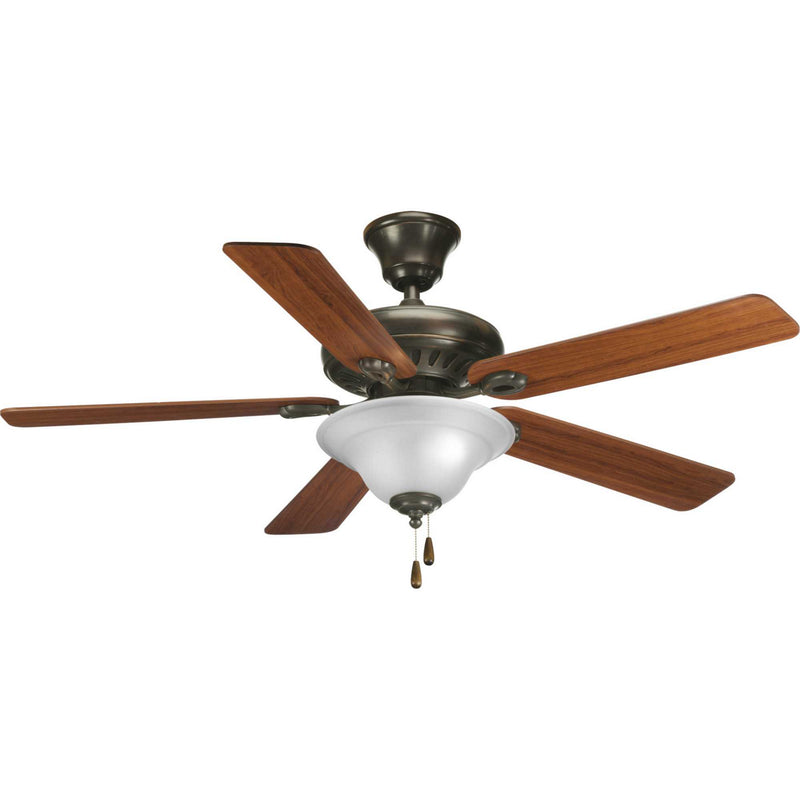 Progress Lighting P2521-20 52" Ceiling Fan, Antique Bronze