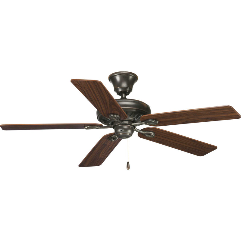 Progress Lighting P2521-20 52" Ceiling Fan, Antique Bronze