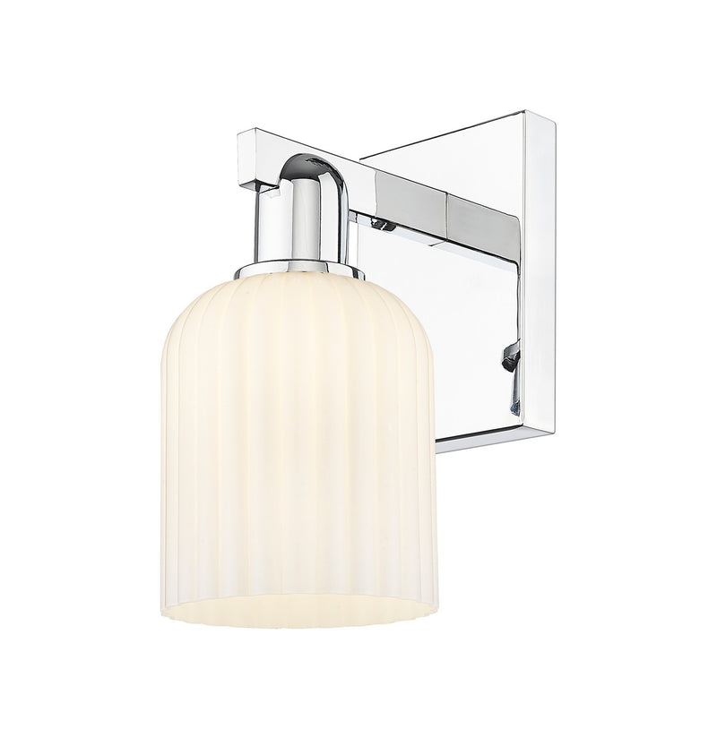 Innovations 716-1W-PC-G559-5GWH One Light Wall Sconce, Polished Chrome