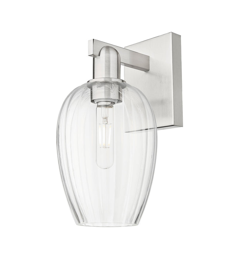 Innovations 716-1W-SN-G457-6CL One Light Wall Sconce, Brushed Satin Nickel