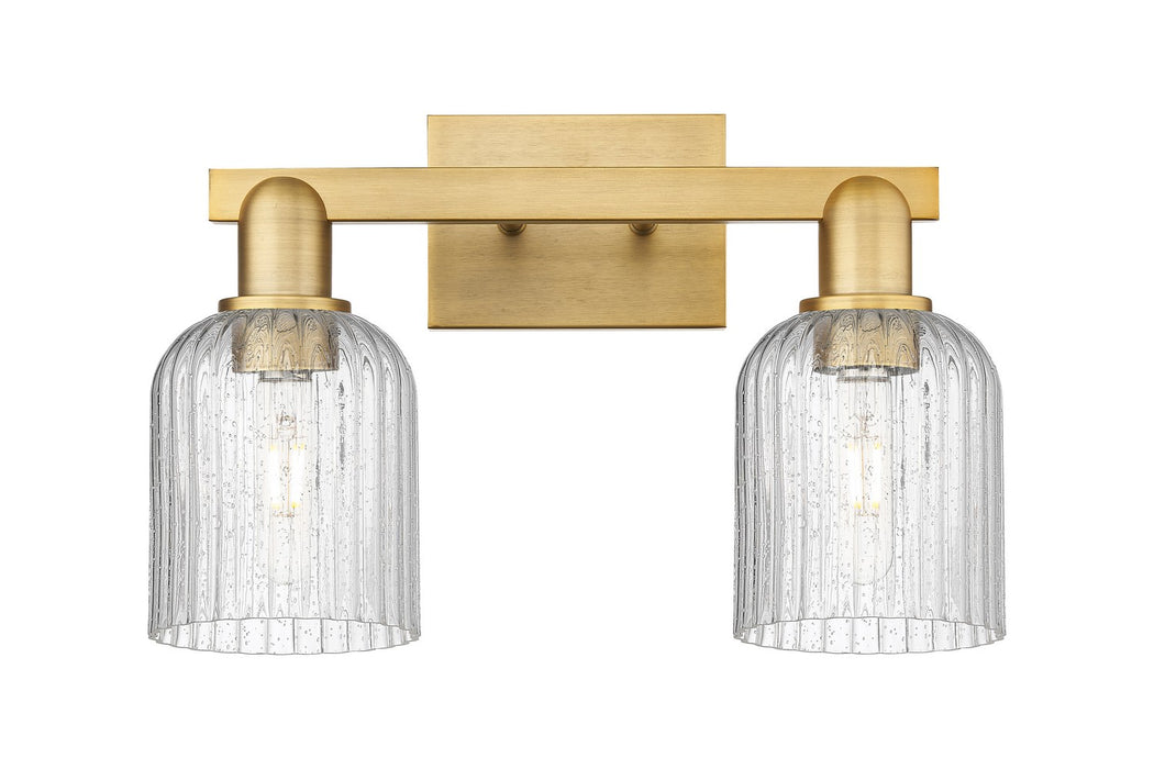 Innovations 716-2W-BB-G559-5SDY Two Light Bath Vanity, Brushed Brass