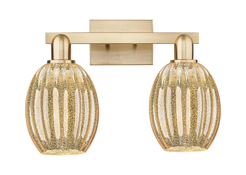 Innovations 716-2W-CB-G459-6ME Two Light Bath Vanity, Champagne Bronze