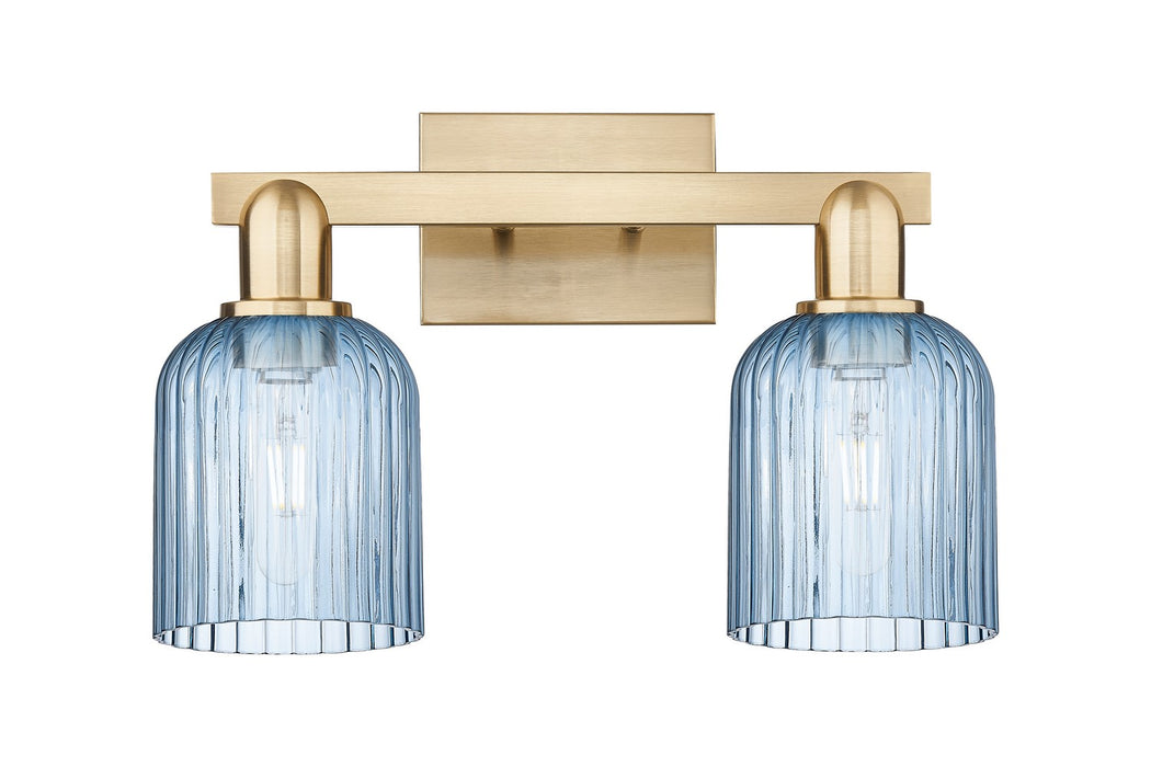 Innovations 716-2W-CB-G559-5BL Two Light Bath Vanity, Champagne Bronze