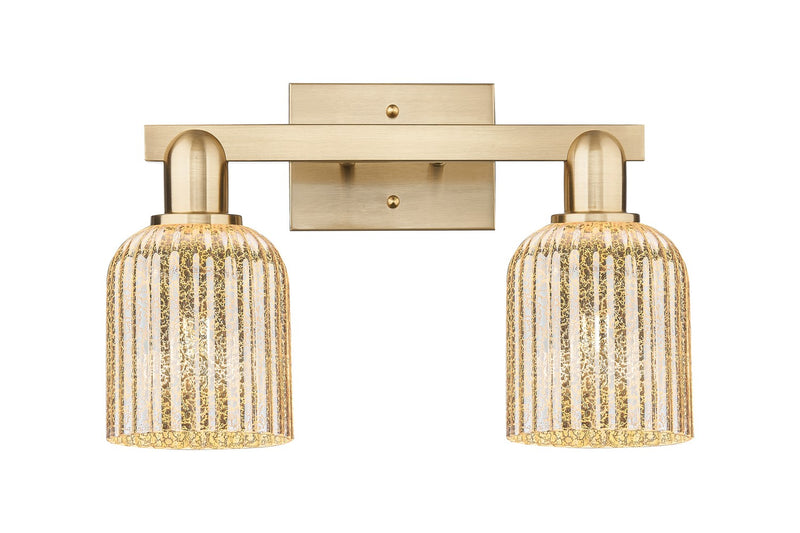 Innovations 716-2W-CB-G559-5ME Two Light Bath Vanity, Champagne Bronze