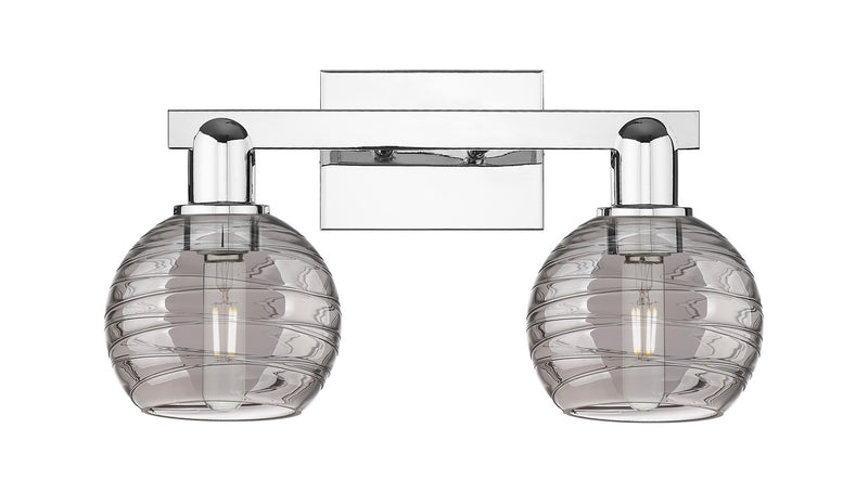 Innovations 716-2W-PC-G1213-6SM Two Light Bath Vanity, Polished Chrome