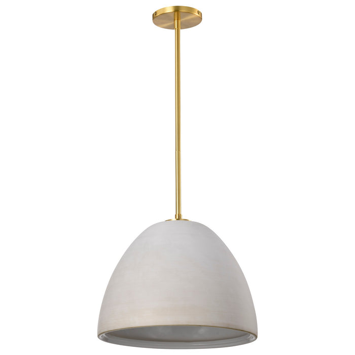 Nuvo Lighting 60-8003 Pendant, Brushed Brass