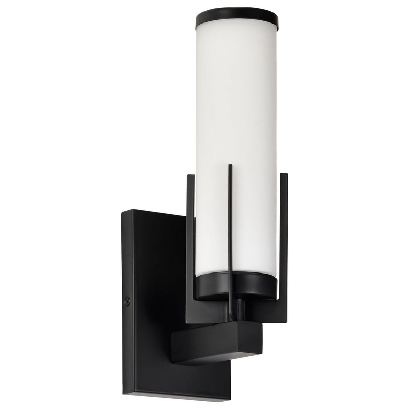 Nuvo Lighting 60-8051 One Light Vanity, Matte Black