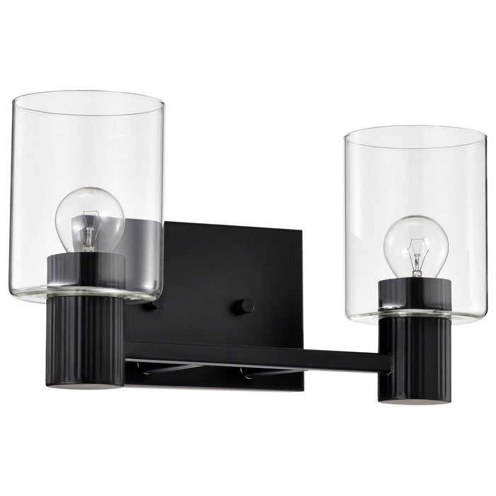 Nuvo Lighting 60-8062 Two Light Vanity, Matte Black
