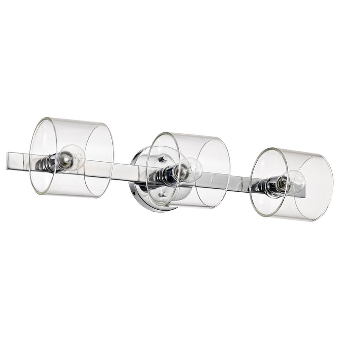 Nuvo Lighting 60-8073 Three Light Vanity, Polished Nickel