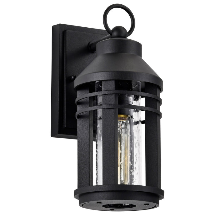 Nuvo Lighting 60-8101 One Light Wall Lantern, Matte Black