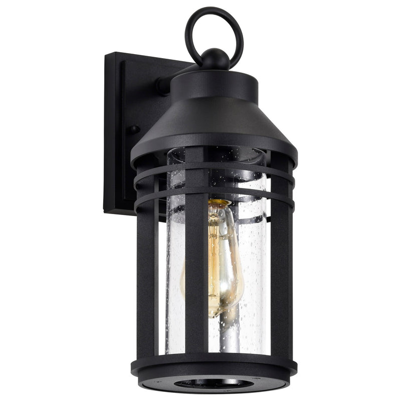 Nuvo Lighting 60-8102 One Light Wall Lantern, Matte Black