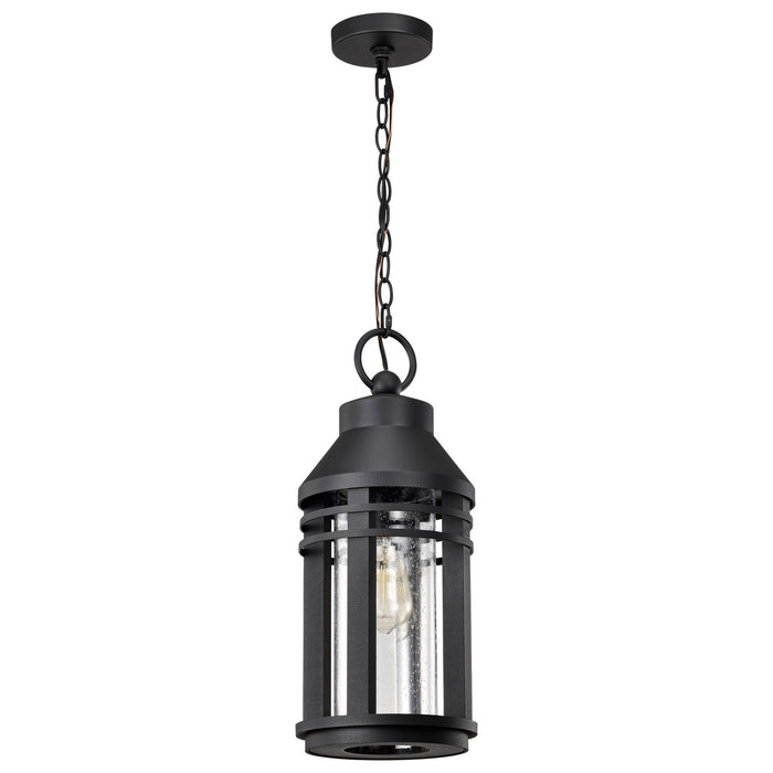 Nuvo Lighting 60-8104 One Light Hanging Lantern, Matte Black