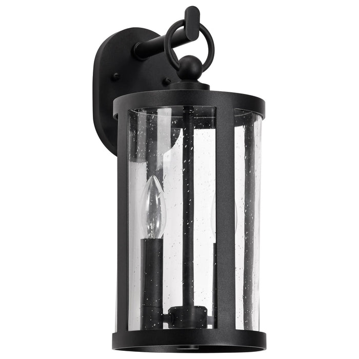 Nuvo Lighting 60-8113 Two Light Wall Lantern, Matte Black