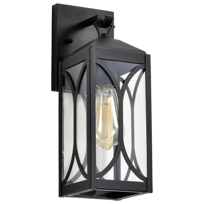 Nuvo Lighting 60-8121 One Light Wall Lantern, Matte Black