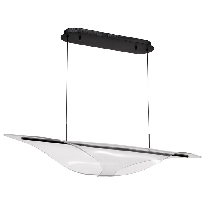 Nuvo Lighting 62-2023 LED Island Pendant, Matte Black