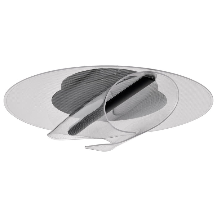 Nuvo Lighting 62-2024 LED Flush Mount, Matte Black