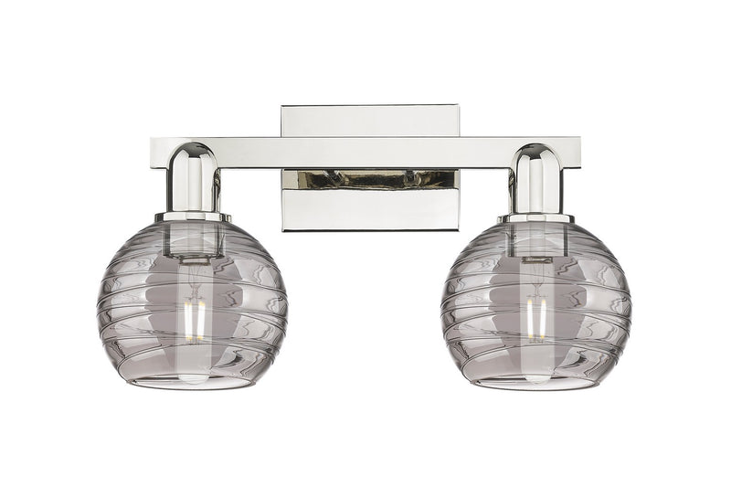 Innovations 716-2W-PN-G1213-6SM Two Light Bath Vanity, Polished Nickel
