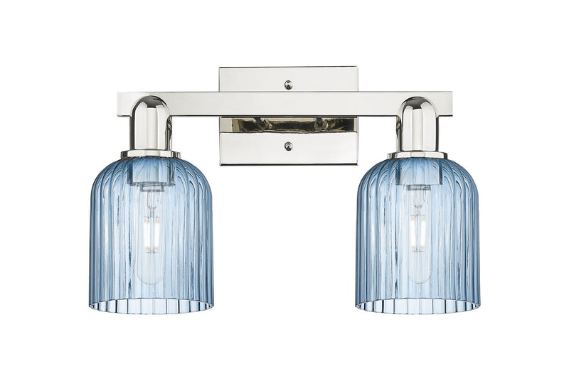 Innovations 716-2W-PN-G559-5BL Two Light Bath Vanity, Polished Nickel