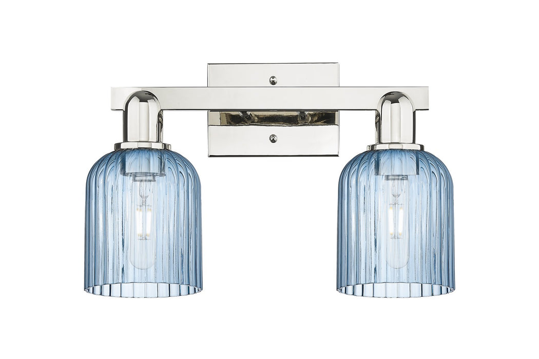 Innovations 716-2W-PN-G559-5BL Two Light Bath Vanity, Polished Nickel